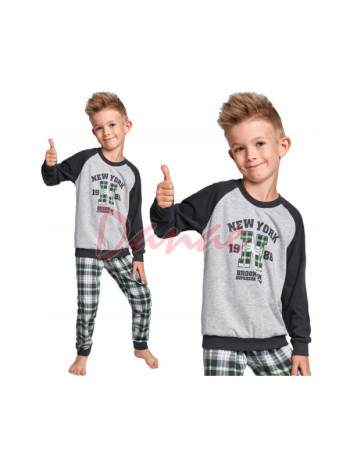 Chlapčenské pyžamo s patentami New York