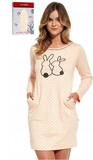 Dámska nočná košeľa Rabbits