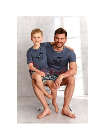 Legend - pyžamo krátke - Family line - jeans