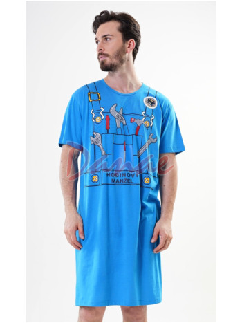 Pánska nočná košeľa Hodinový manžel