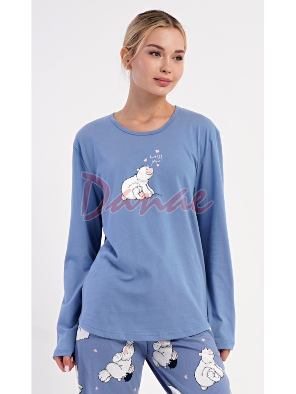 Dámske pyžamo dlhé s medvedíkom - Miss You