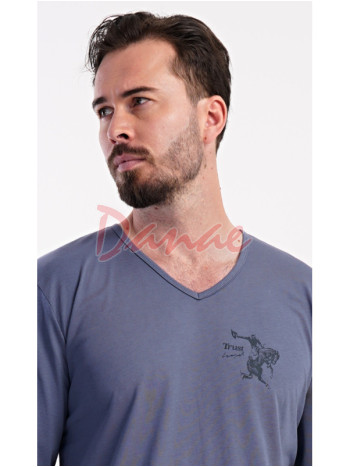 Pánske bavlnené pyžamo dlhé Trust