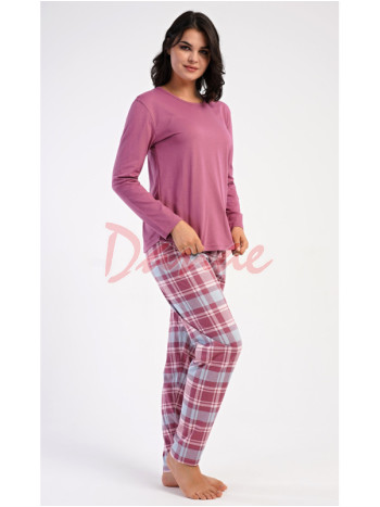 Dámske pyžamo dlhé Dominica orgovánová