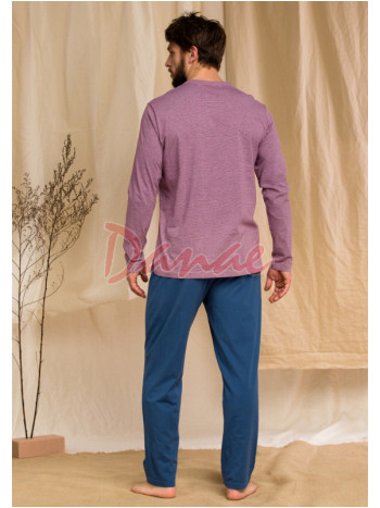 Pánske bavlnené pyžamo Love Climb