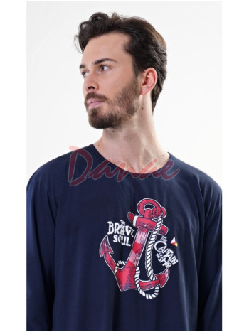 Pánska nočná košeľa Brave Soul - Statočná duša