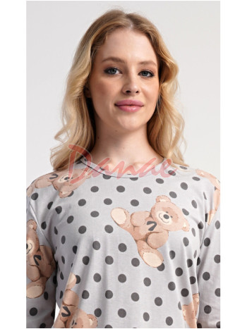 Dámske pyžamo dlhé s medvedíkom