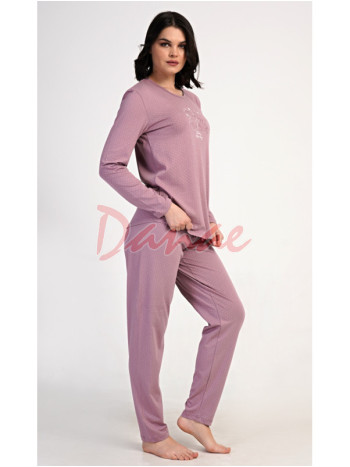 Dámske pyžamo dlhé bavlnené Emily