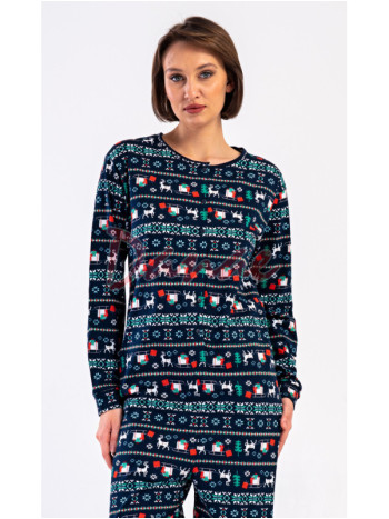 Detský bavlnený overal na spanie Mery Christmas