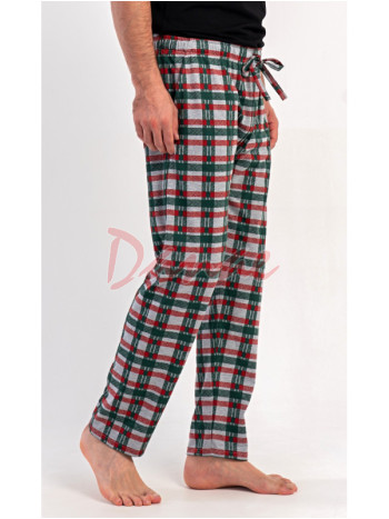 Pánske pyžamové nohavice kárované Filip