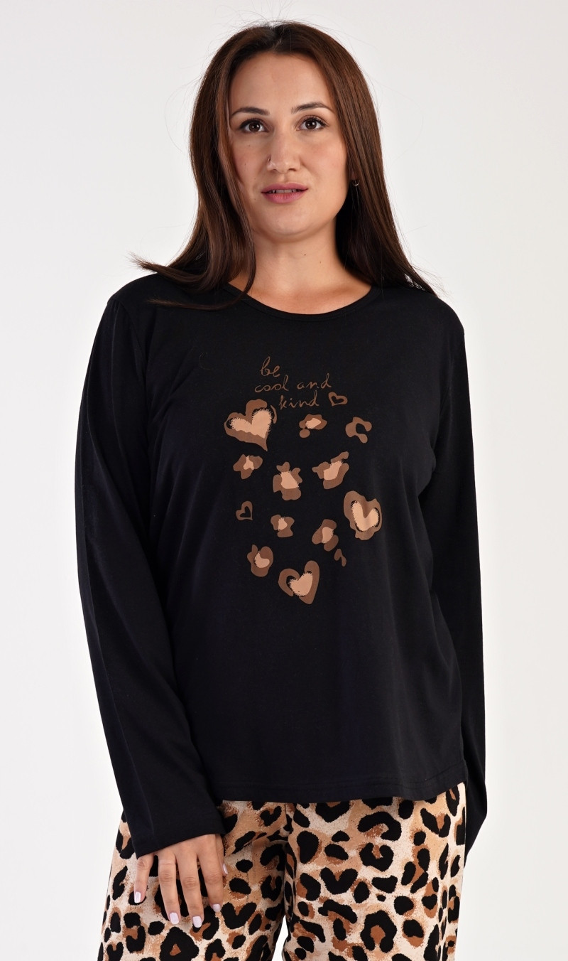 Dámske pyžamo dlhé nadmerné Be cool and kind