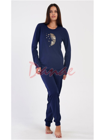 Dámske pyžamo dlhé nadmerné Pierko