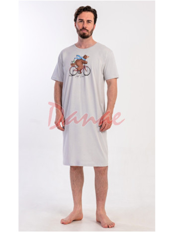 Pánska nočná košeľa krátky rukáv Just Ride