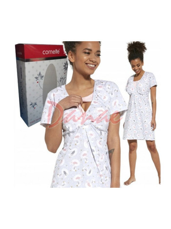 Labute - nočná košeľa pre mamičky na dojčenie